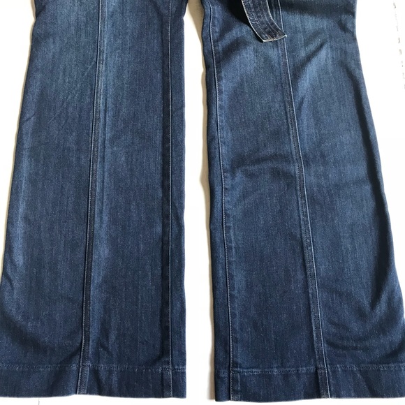 Chico’s Tie waist platinum Trouser Jeans - Picture 4 of 5